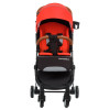 Прогулянкова коляска Bene Baby D200 червона на чорній рамі + М'який вкладиш в Подарунок