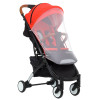 Прогулянкова коляска Bene Baby D200 червона на чорній рамі + М'який вкладиш в Подарунок