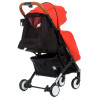 Прогулянкова коляска Bene Baby D200 червона на чорній рамі + М'який вкладиш в Подарунок