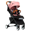 Прогулянкова коляска Bene Baby D200 рожева на чорній рамі + М'який вкладиш в Подарунок