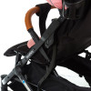 Прогулянкова коляска Bene Baby D200 рожева на чорній рамі + М'який вкладиш в Подарунок