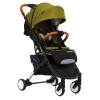 Прогулянкова коляска Bene Baby D200 зелена на чорній рамі + М'який вкладиш в Подарунок
