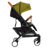 Прогулянкова коляска Bene Baby D200 зелена на чорній рамі + М'який вкладиш в Подарунок