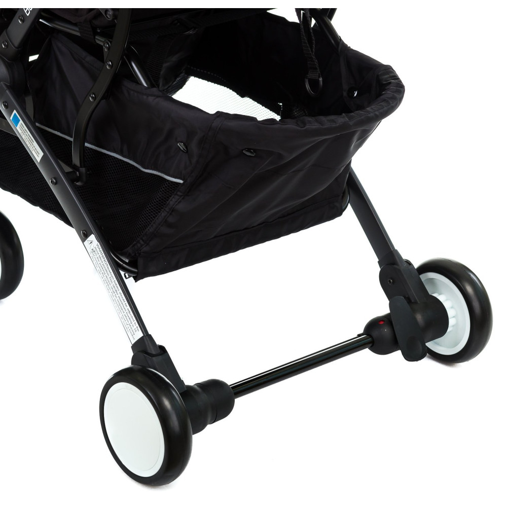 Прогулянкова коляска Bene Baby D200 зелена на чорній рамі + М'який вкладиш в Подарунок