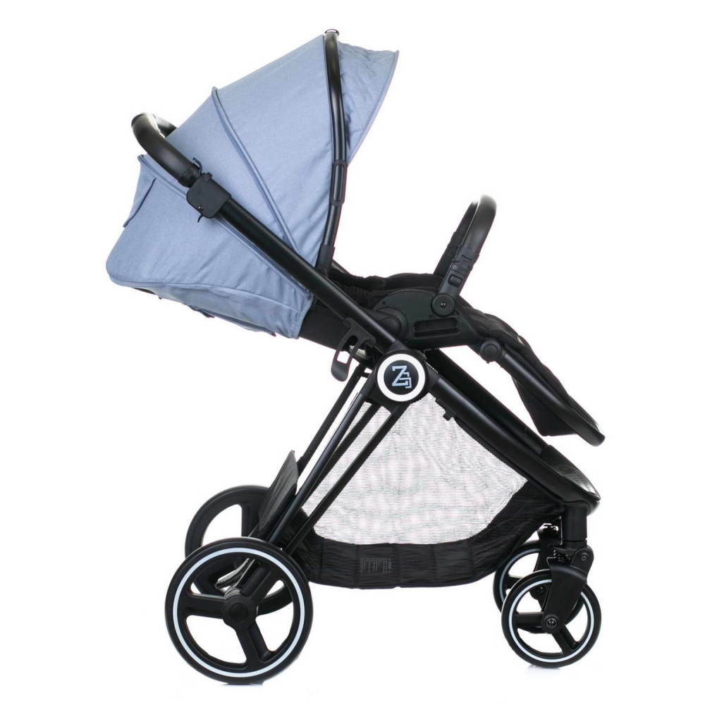 Коляска 2 в 1 Babyzz B102 Light blue блакитна