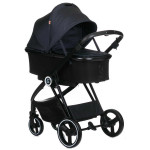 Коляска 2 в 1 Babyzz B102 Blue синя