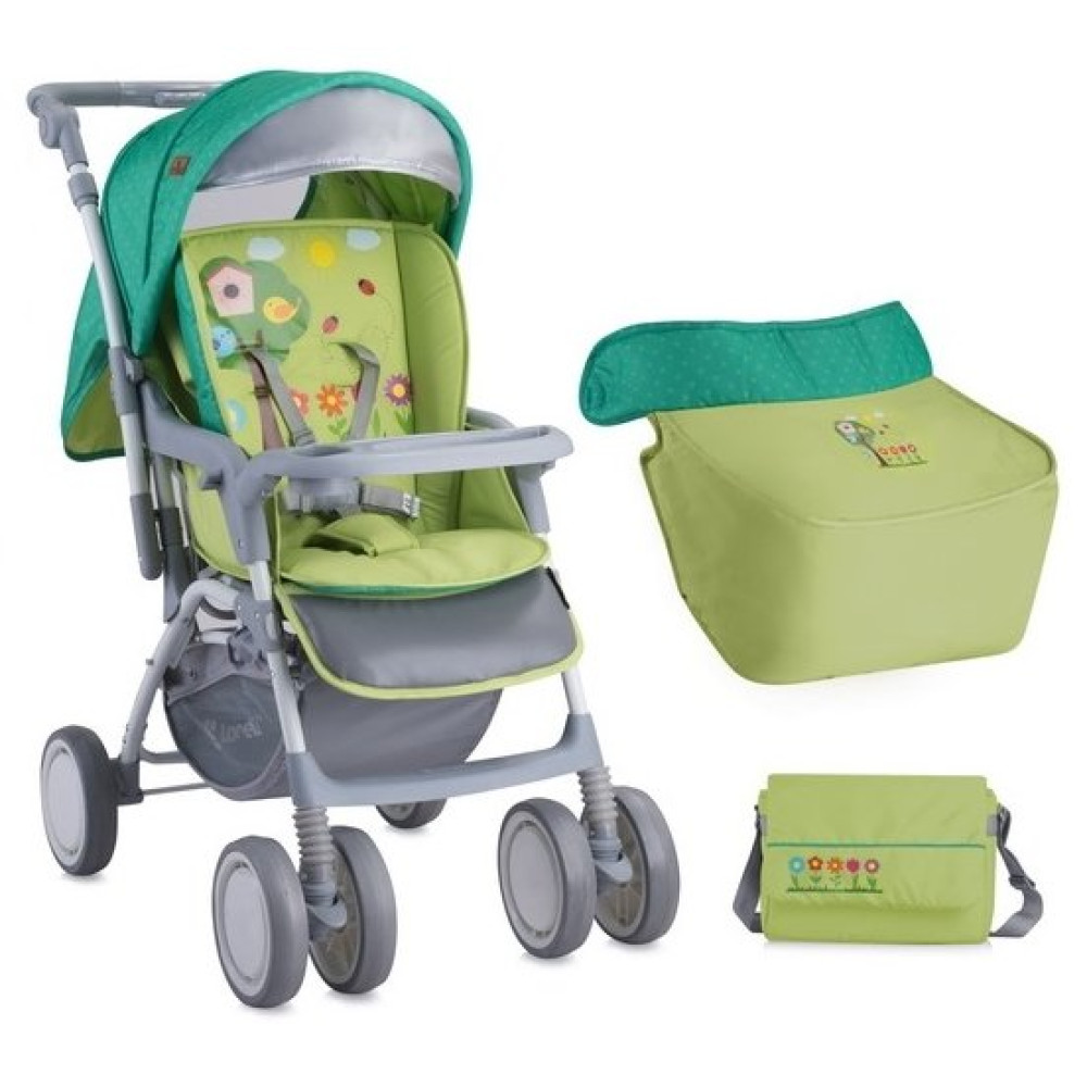 Прогулочная коляска Bertoni Combi Green Garden (Бертони Комби)