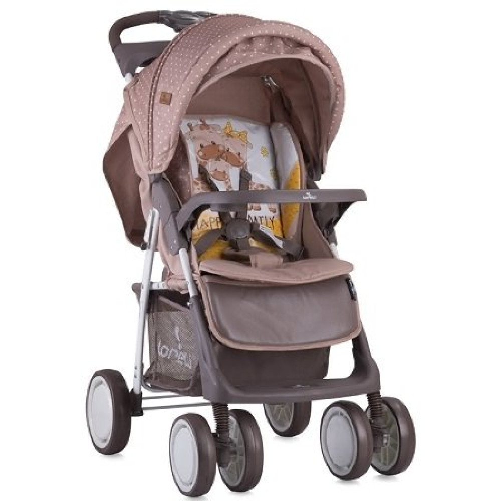 Прогулочная коляска Bertoni Foxy Beige Yellow Family (Бертони Фокси)