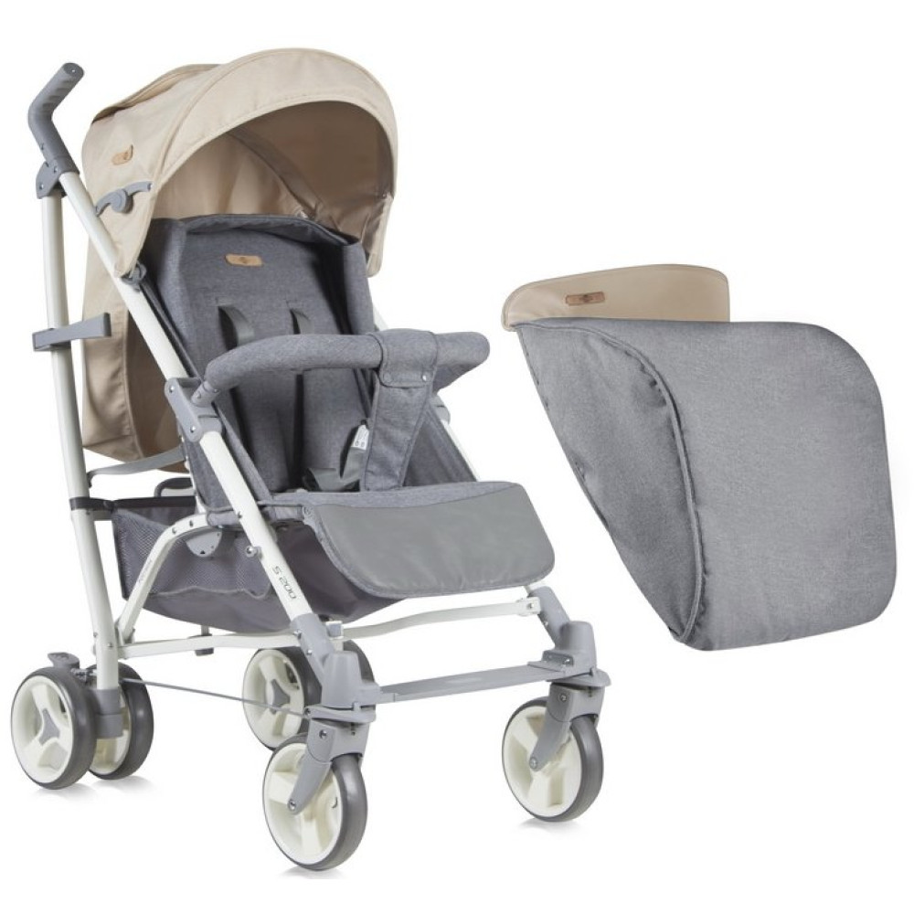 Коляска-тростина Bertoni S 200 Grey Beige Cities