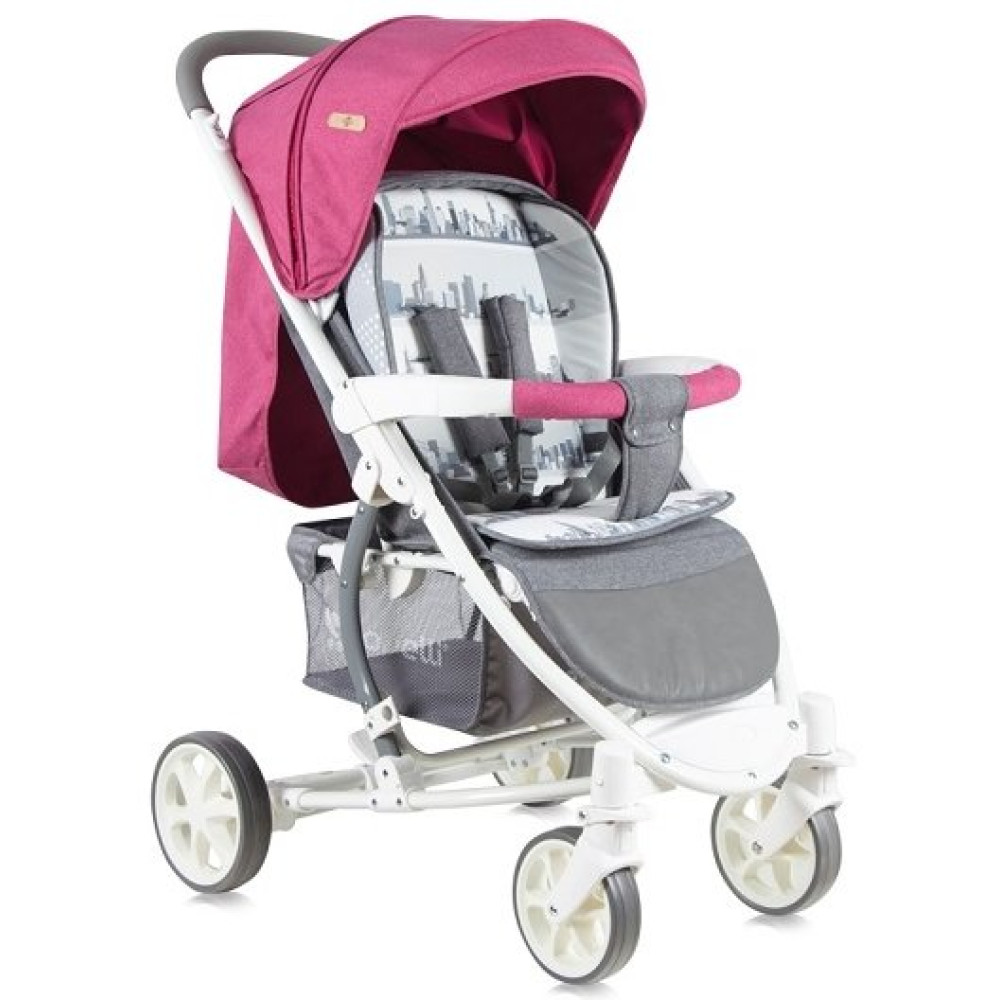 Прогулочная коляска Bertoni S 300 Rose Grey Cities