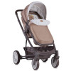 Коляска-трансформер Bertoni S 500 SET с автокреслом Beige Yellow Happy Family