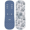 Коляска-трансформер Bertoni S 500 SET с автокреслом Grey Maps