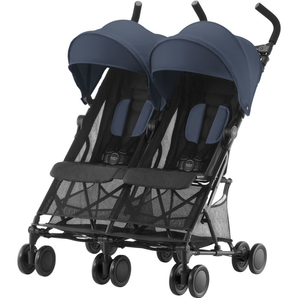 Коляска для двойни Britax Holiday Double Navy Blue