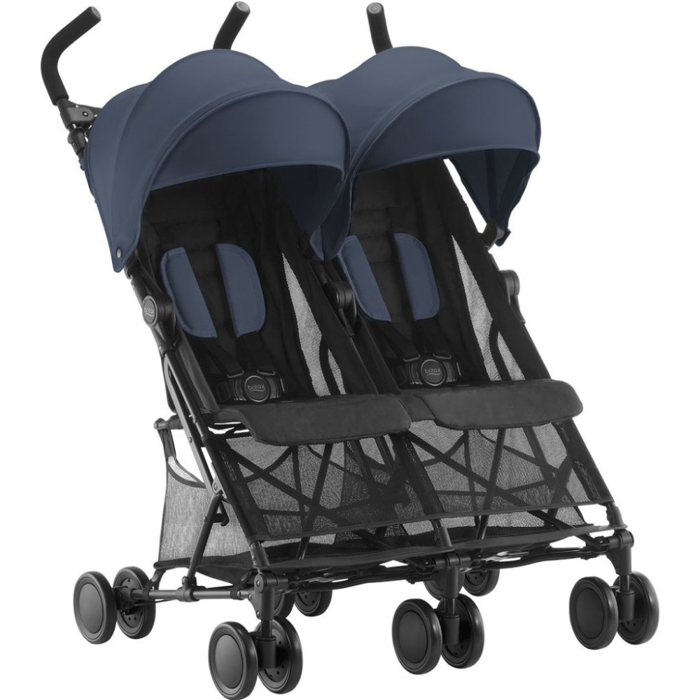 Коляска для двойни Britax Holiday Double Navy Blue