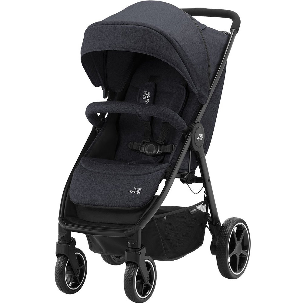 Прогулянкова коляска Britax-Romer B-Agile M Black Shadow (Брітакс-Ремер Бі-Агіль М)