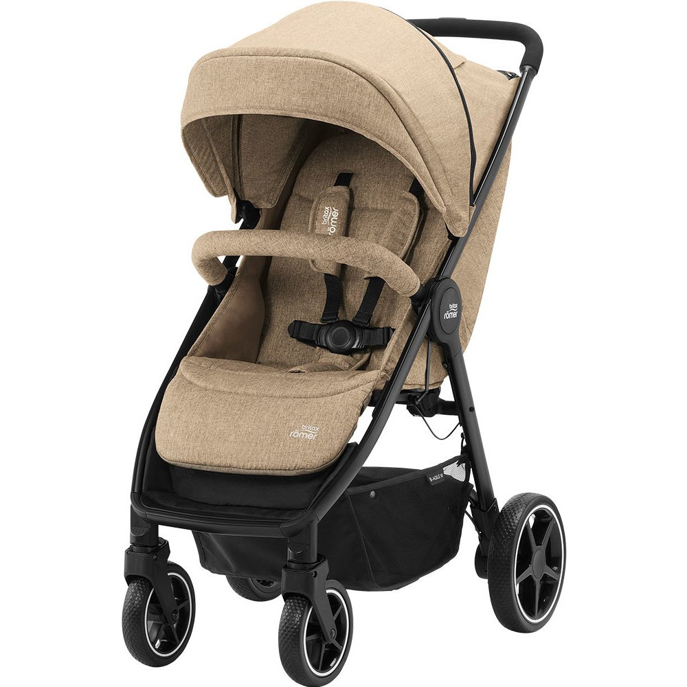 Прогулянкова коляска Britax-Romer B-Agile M Linen Beige (Брітакс-Ремер Бі-Агіль М)