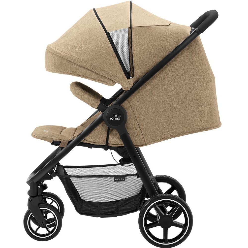 Прогулянкова коляска Britax-Romer B-Agile M Linen Beige (Брітакс-Ремер Бі-Агіль М)