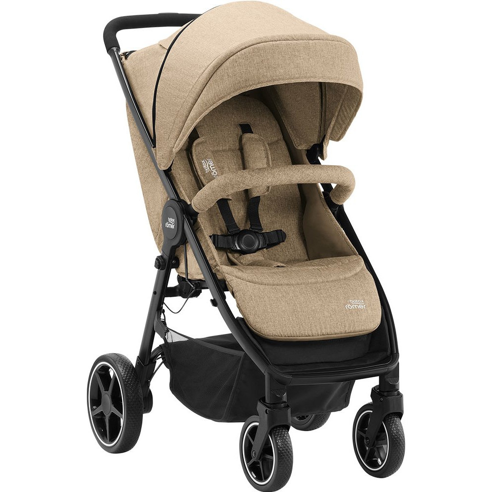 Прогулянкова коляска Britax-Romer B-Agile M Linen Beige (Брітакс-Ремер Бі-Агіль М)