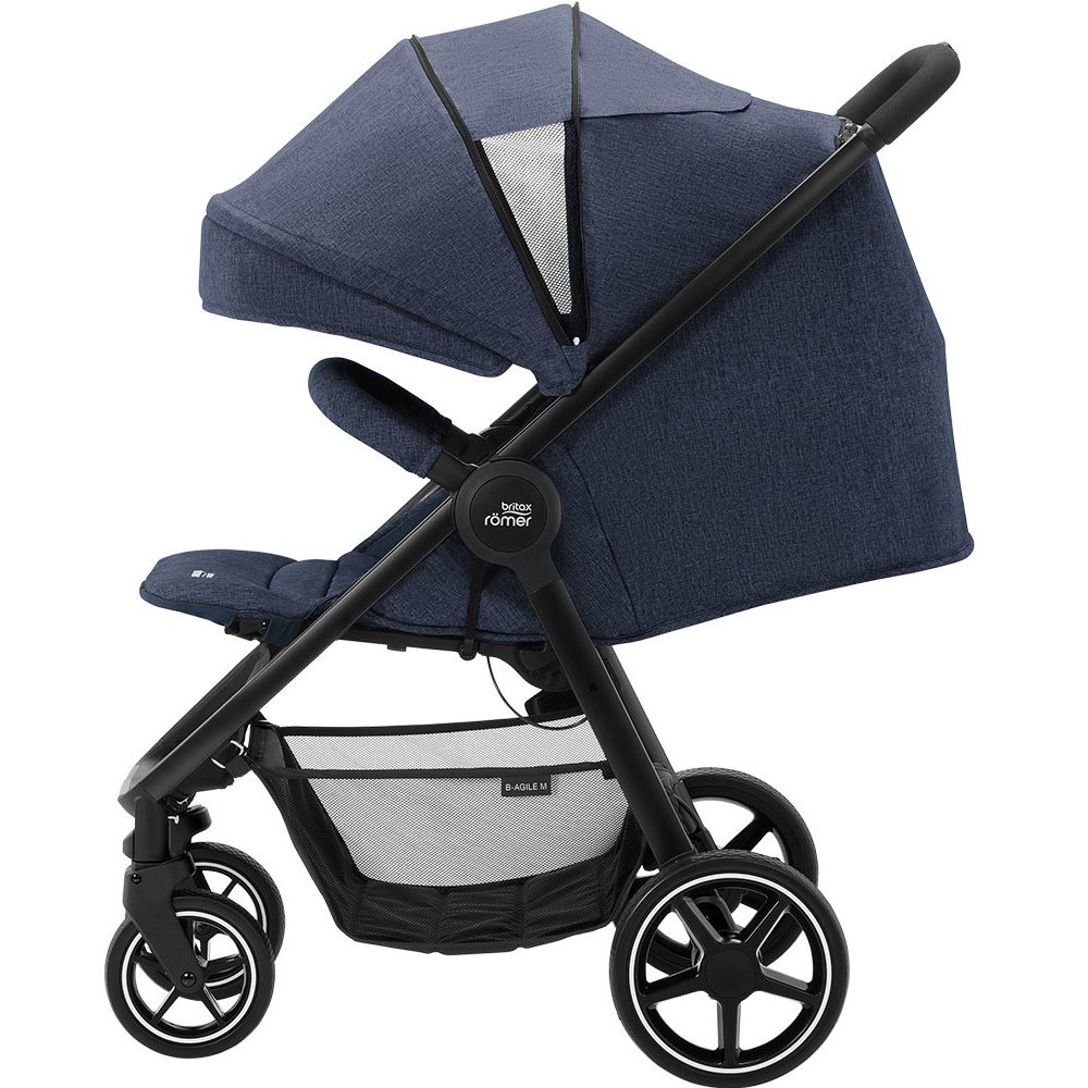 Прогулянкова коляска Britax-Romer B-Agile M Navy Inc (Брітакс-Ремер Бі-Агіль М)