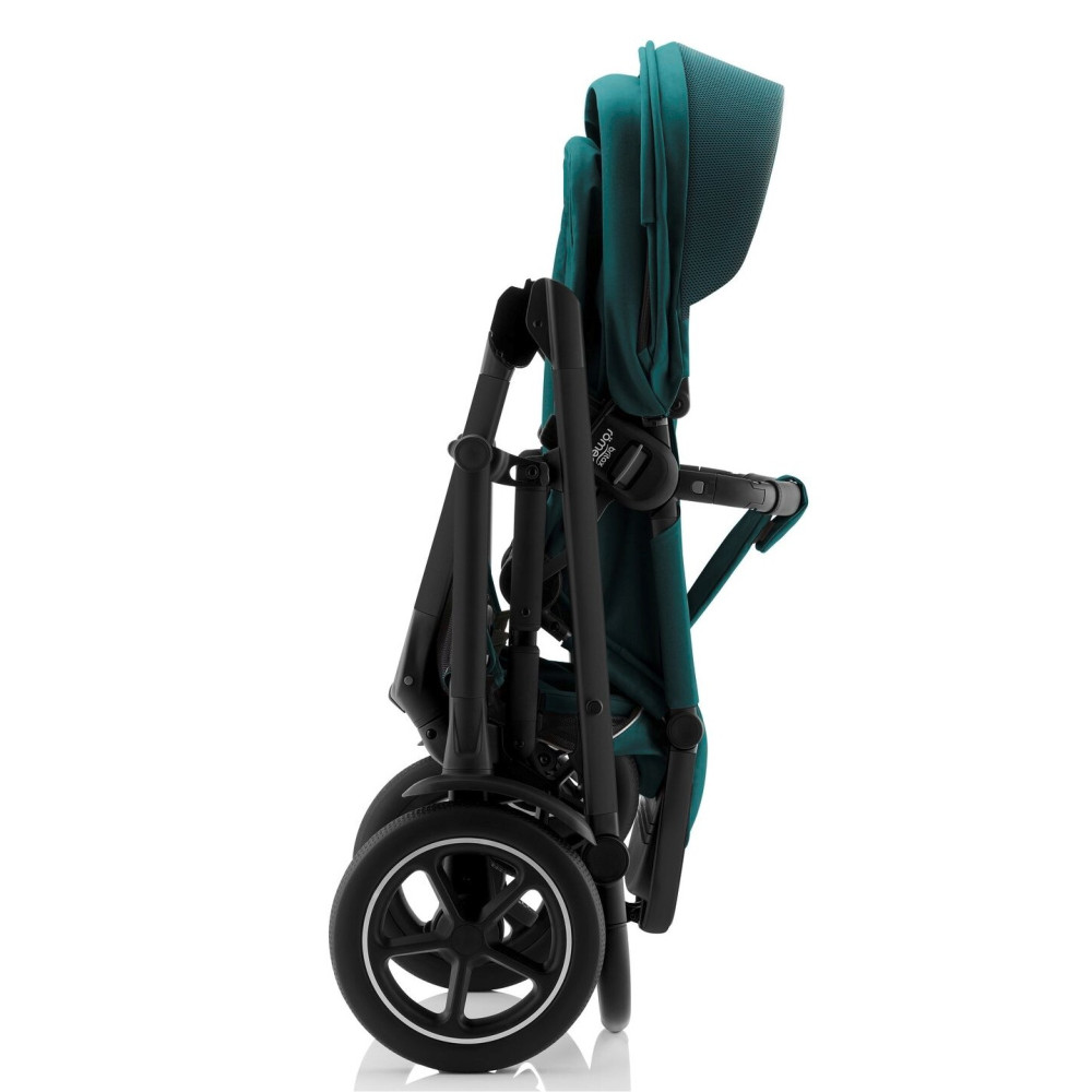 Britax Romer Smile 5Z - всесезонная детская коляска 3 в 1 с автокреслом для младенца Britax Romer Baby-Safe Pro • Atlantic Green