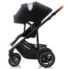Britax Romer Smile 5Z - всесезонная детская коляска 3 в 1 с автокреслом для младенца Britax Romer Baby-Safe Pro • Galaxy Black