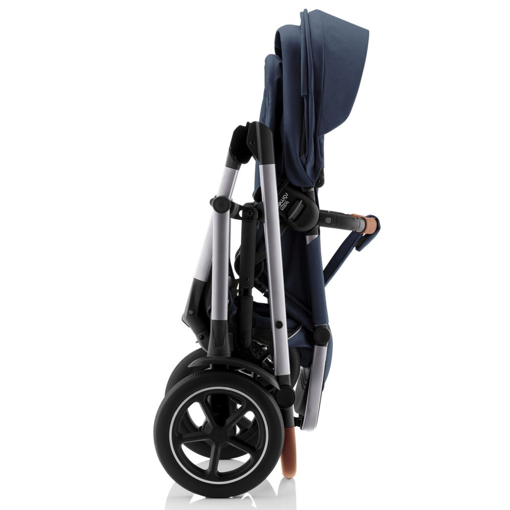 Britax Romer Smile 5Z - всесезонная детская коляска 2 в 1 с большими колесами • Night Blue
