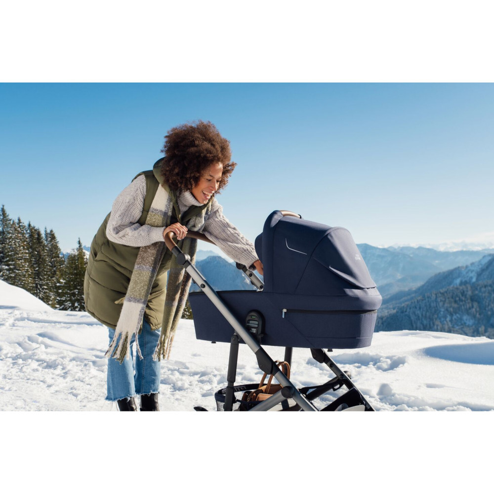 Britax Romer Smile 5Z - всесезонная детская коляска 2 в 1 с большими колесами • Night Blue