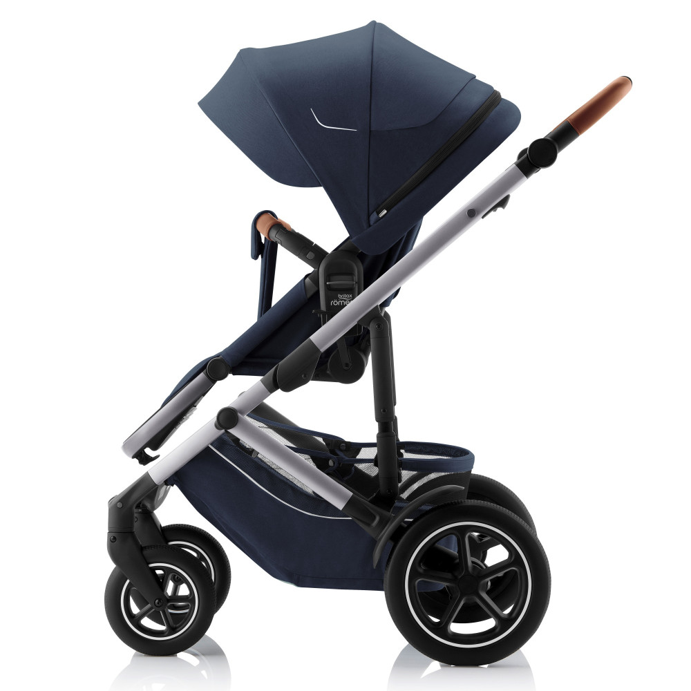 Britax Romer Smile 5Z - всесезонная детская коляска 2 в 1 с большими колесами • Night Blue