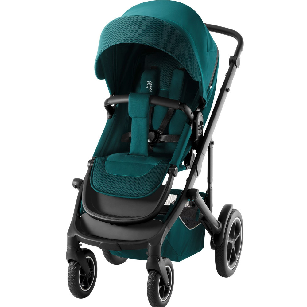 Britax Romer Smile 5Z - всесезонна прогулянкова коляска з великими колесами • Atlantic Green