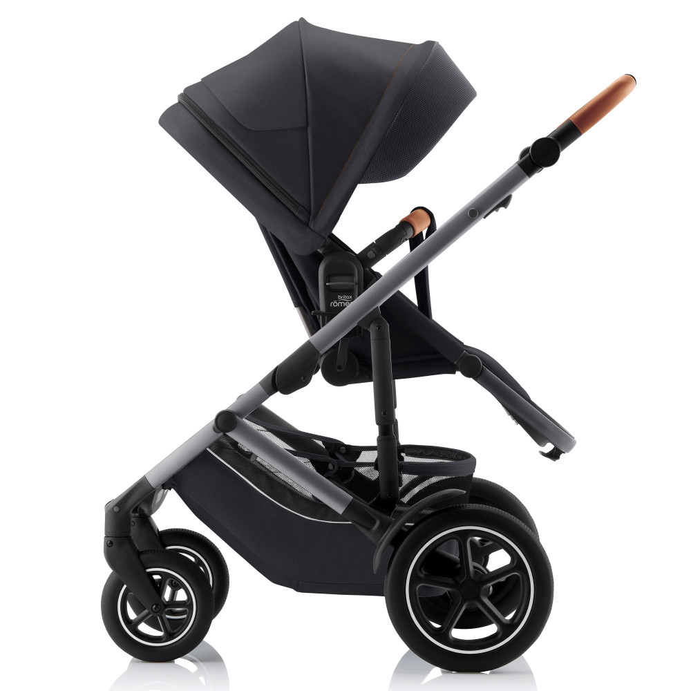 Britax Romer Smile 5Z - всесезонная прогулочная коляска с большими колесами • Fossil Grey