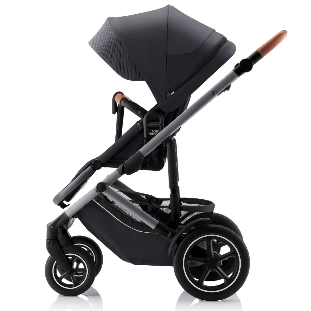 Britax Romer Smile 5Z - всесезонная прогулочная коляска с большими колесами • Fossil Grey