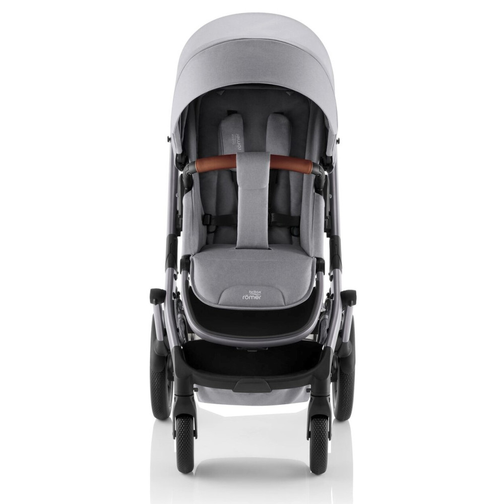 Britax Romer Smile 5Z - всесезонна прогулянкова коляска з великими колесами • Frost Grey Britax Romer Smile 5Z - всесезонна прогулянкова коляска з великими колесами • Frost Grey