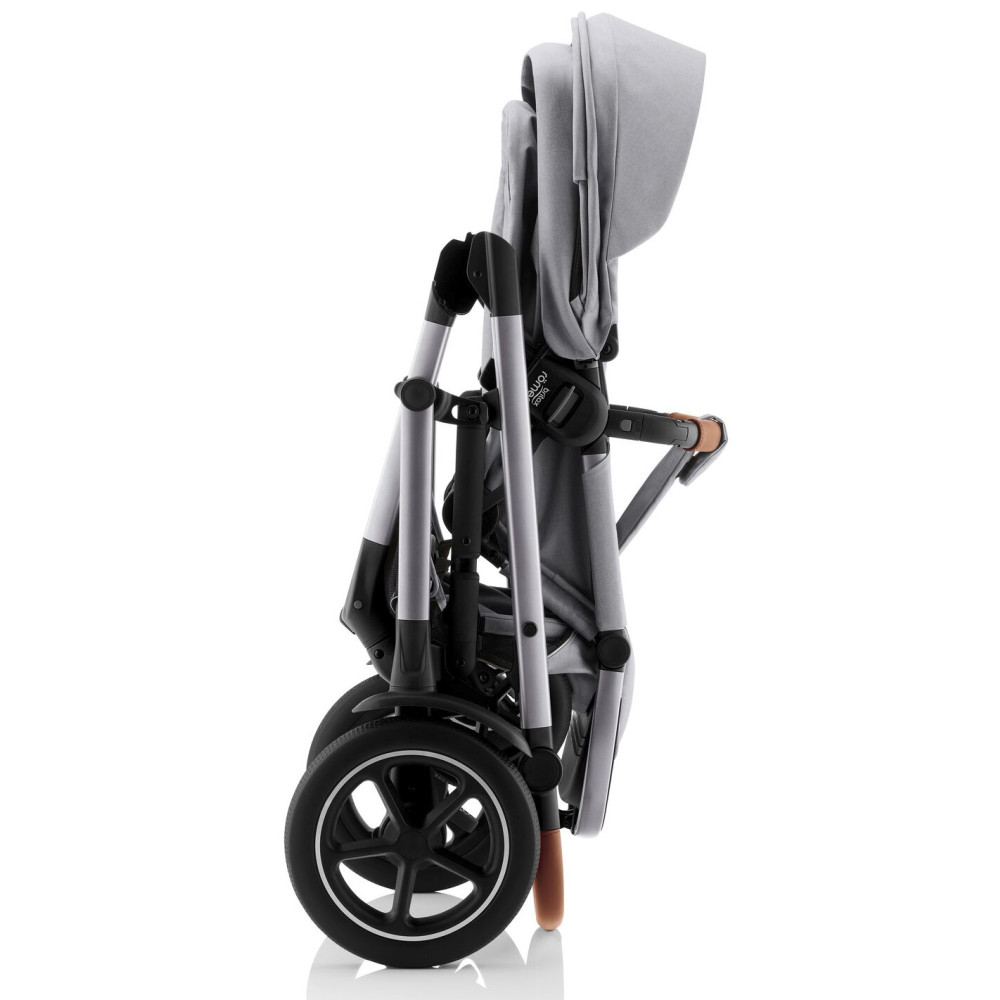 Britax Romer Smile 5Z - всесезонна прогулянкова коляска з великими колесами • Frost Grey Britax Romer Smile 5Z - всесезонна прогулянкова коляска з великими колесами • Frost Grey