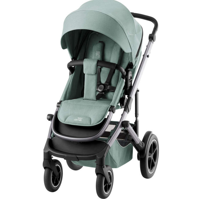 Britax Romer Smile 5Z - всесезонна прогулянкова коляска з великими колесами • Jade Green