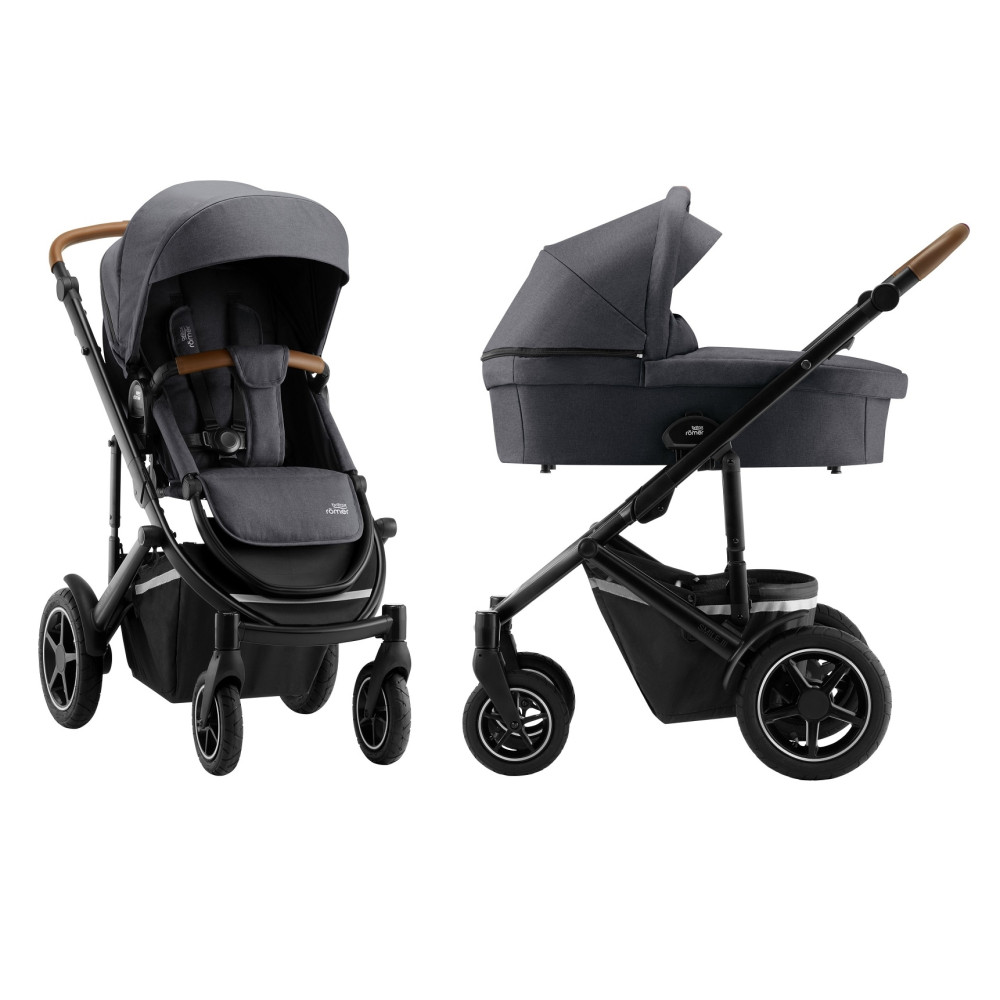 Коляска 2 в 1 Britax-Romer Smile III Midnight Grey, brown