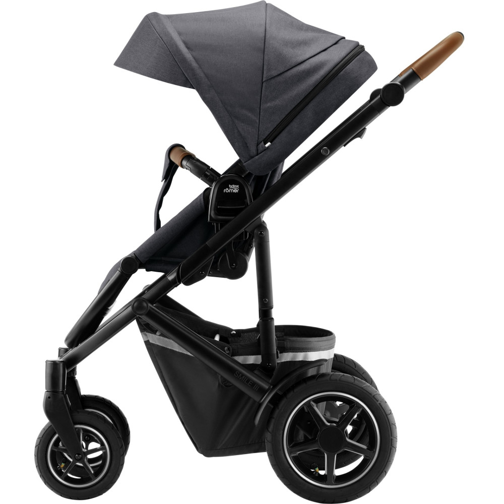 Коляска 2 в 1 Britax-Romer Smile III Midnight Grey, brown