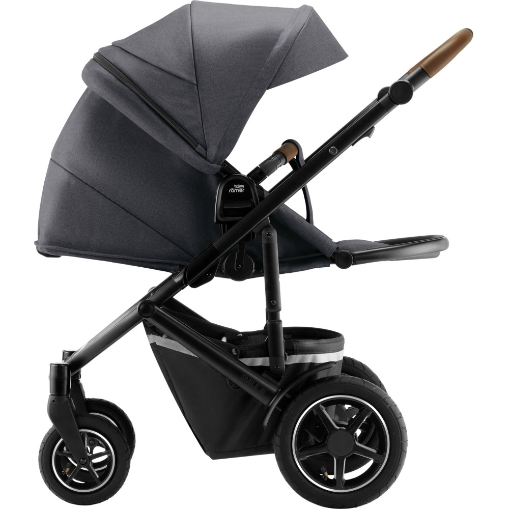 Коляска 2 в 1 Britax-Romer Smile III Midnight Grey, brown