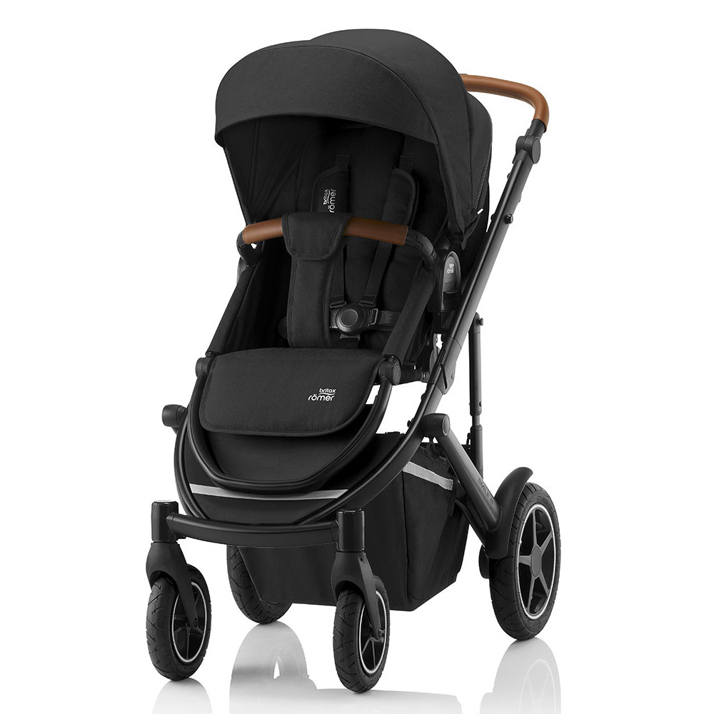 Прогулянкова коляска Britax-Romer Smile III Space Black/Brown Handle