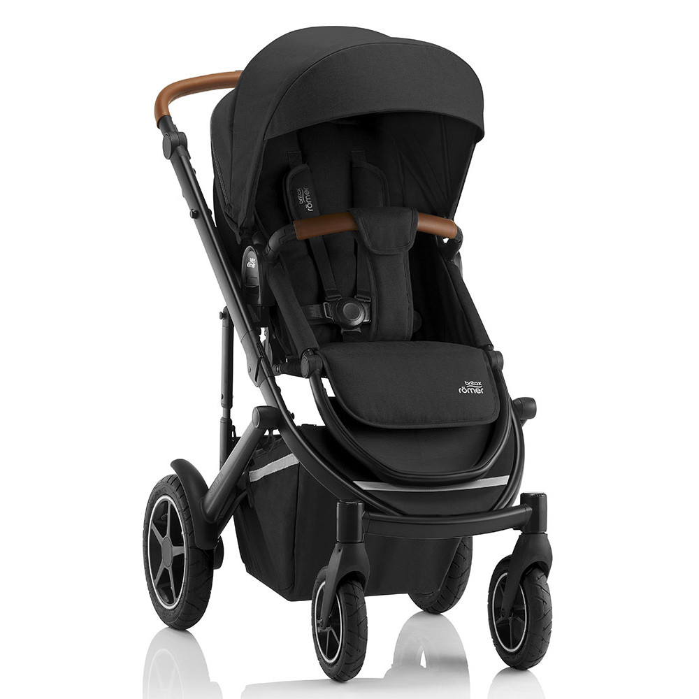 Прогулянкова коляска Britax-Romer Smile III Space Black/Brown Handle Прогулянкова коляска Britax-Romer Smile III Space Black/Brown Handle