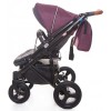 Коляска 2 в 1 Broco Capri Textile Burgundy (Броко Капри Текстиль)