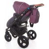 Коляска 2 в 1 Broco Capri Textile Burgundy (Броко Капри Текстиль)