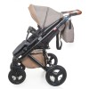 Коляска 2 в 1 Broco Capri Textile Cappuccino (Броко Капри Капучино)