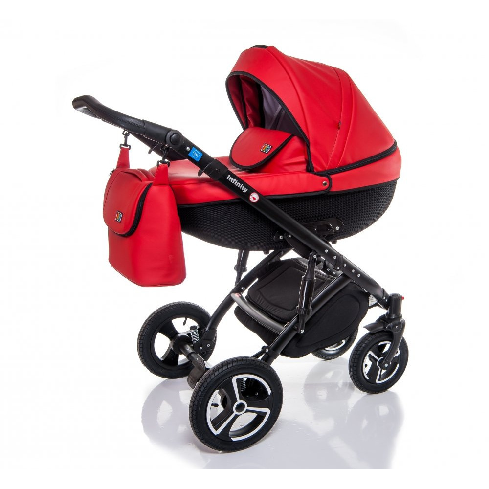 Коляска 2 в 1 Broco Infinity Red (Броко Инфинити Красный)