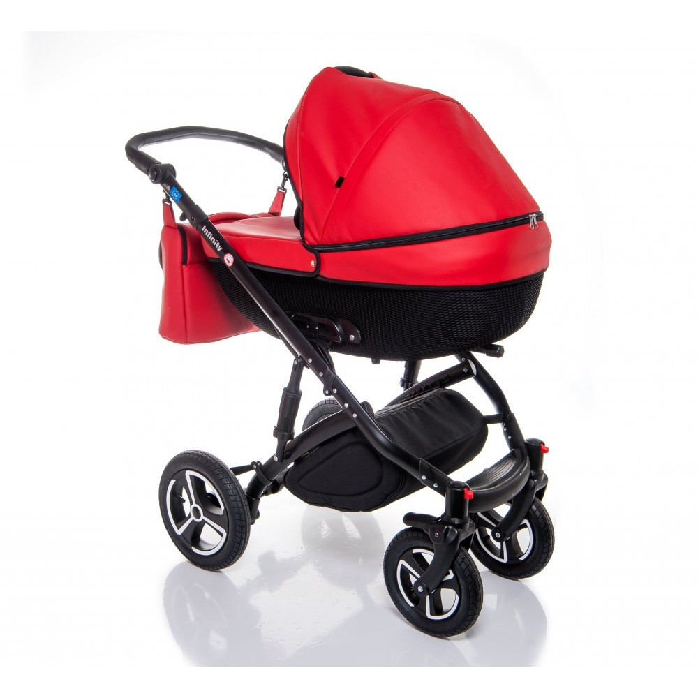 Коляска 2 в 1 Broco Infinity Red (Броко Инфинити Красный)
