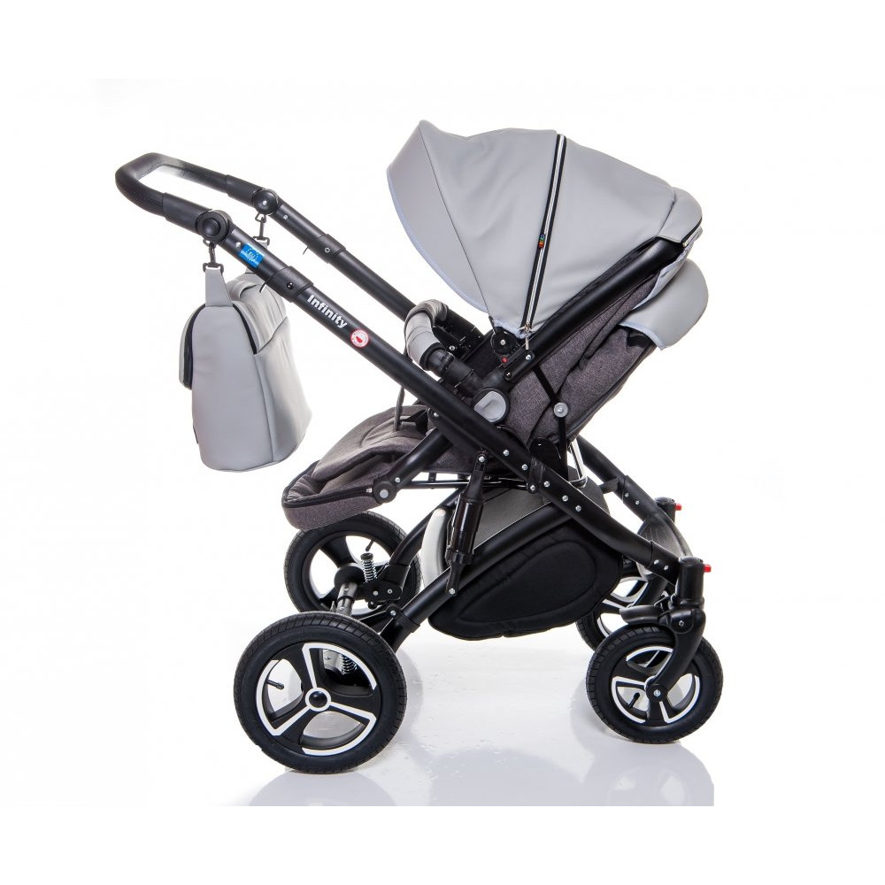 Коляска 2 в 1 Broco Infinity Grey (Броко Інфініті Сірий) Коляска 2 в 1 Broco Infinity Grey (Броко Інфініті Сірий)