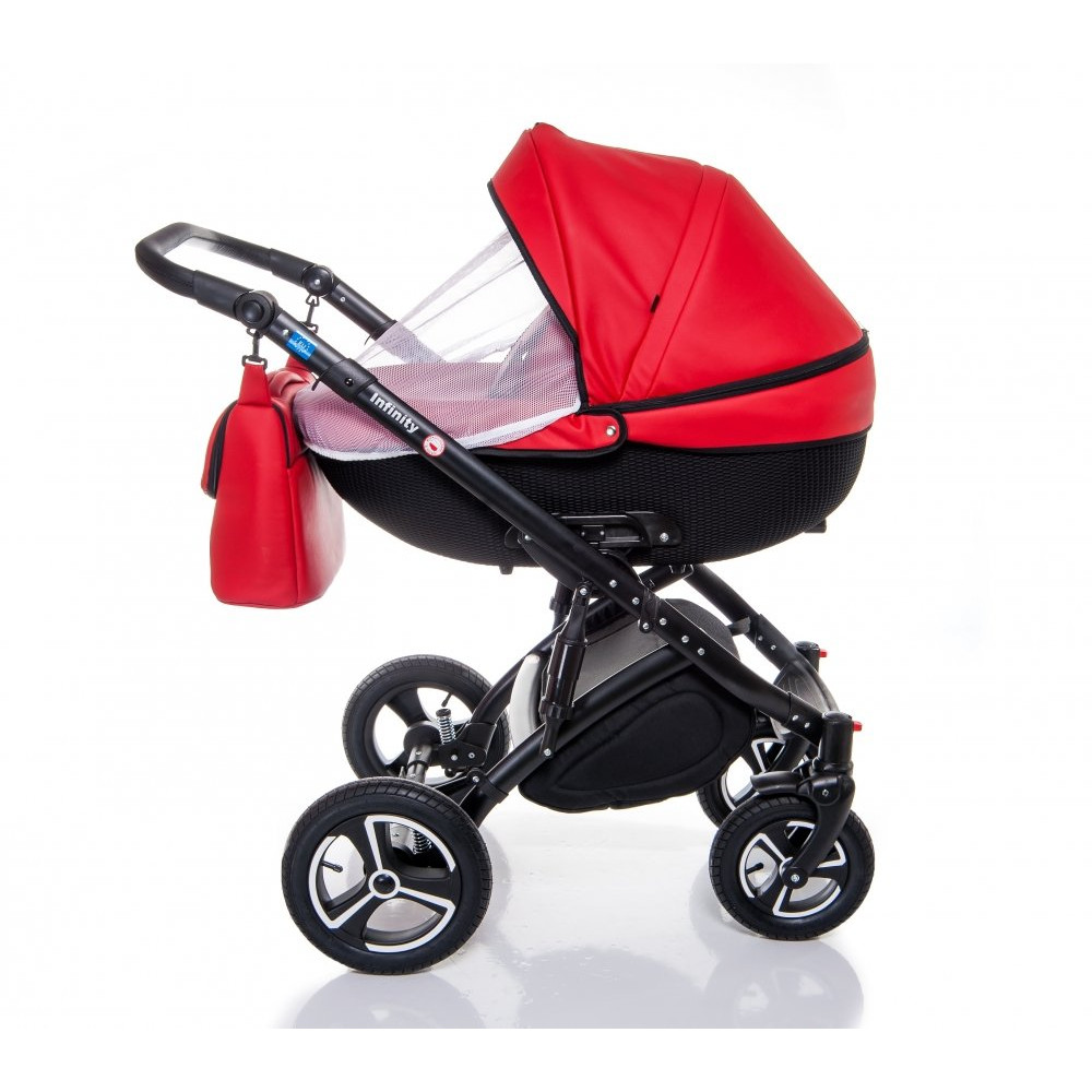 Коляска 2 в 1 Broco Infinity Red (Броко Инфинити Красный)
