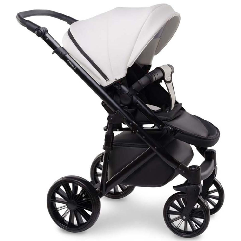 Коляска 2 в 1 Broco Smart White