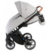 Коляска 2 в 1 Broco UP 01 Light Grey
