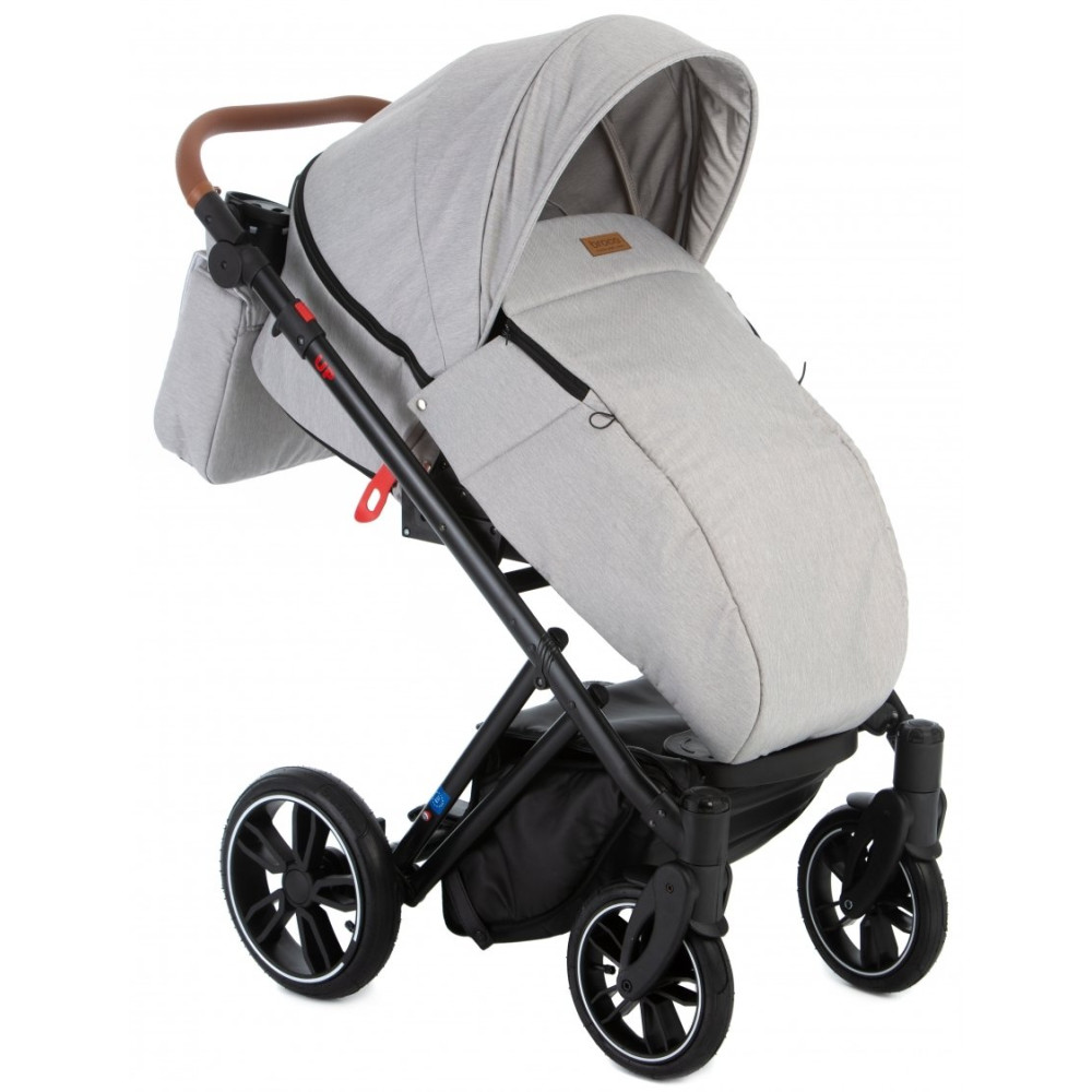 Коляска 2 в 1 Broco UP 01 Light Grey