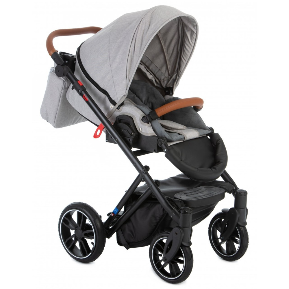 Коляска 2 в 1 Broco UP 01 Light Grey